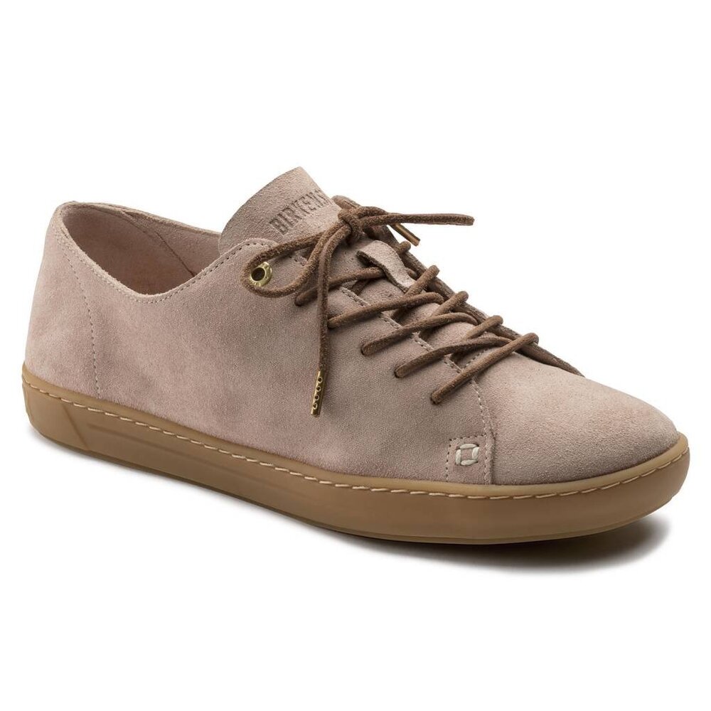Birkenstock Women's Suede Lace-Up Sneaker - Blush